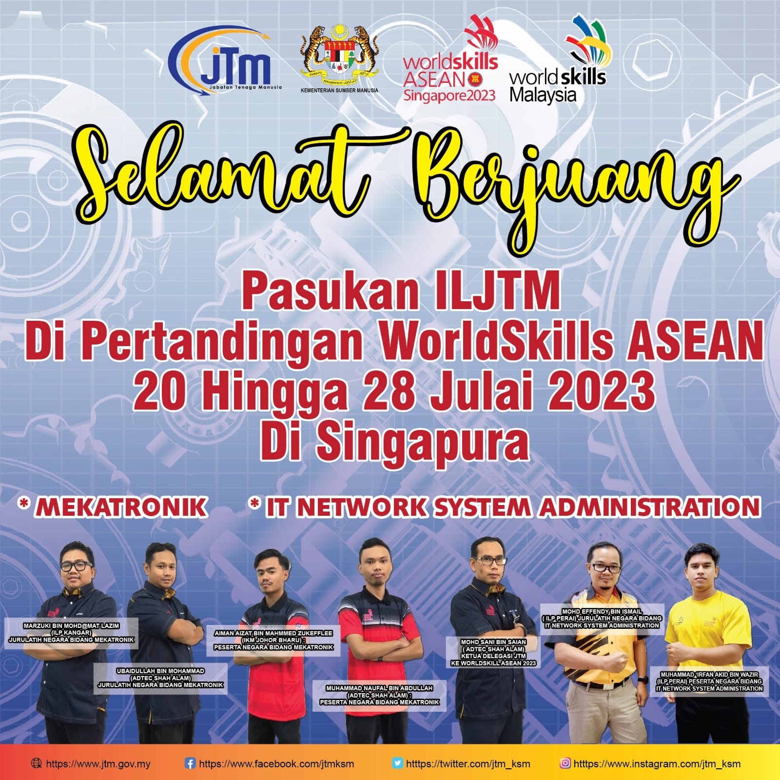 PERTANDINGAN WORLDSKILLS ASEAN 2023